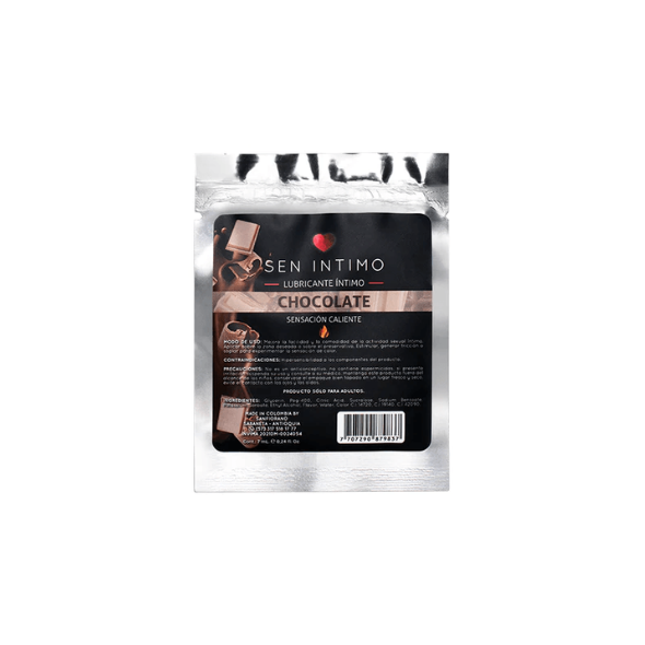 Sen Lubricante Caliente Chocolate Sachet 7ml