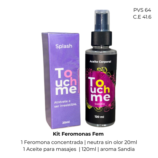 KIT FEROMONAS TOUCHME FEM-ESTRELLAS