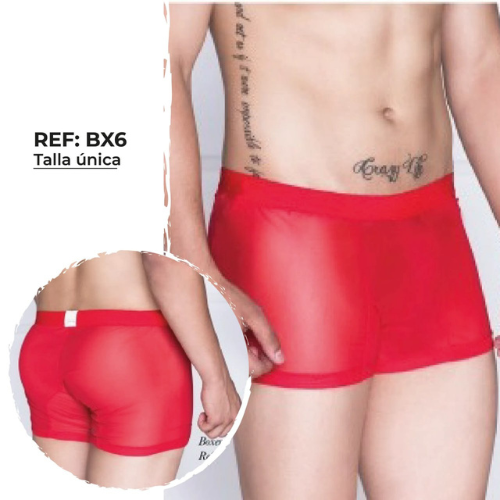 BOXER TRANSPARENTE REF: BX6