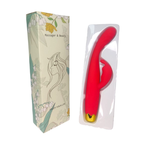 vibrador FCT 989 CON RABBIT CARGA RAPIDA