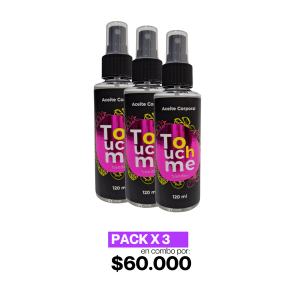 LLEVA 3 ACEITE TOUCHME X 60MIL