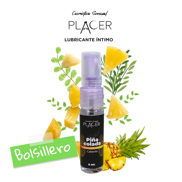 Lubricante caliente Placer Piña Colada 6 ml