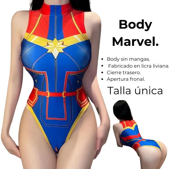 BODY TEMÁTICO MARVEL.